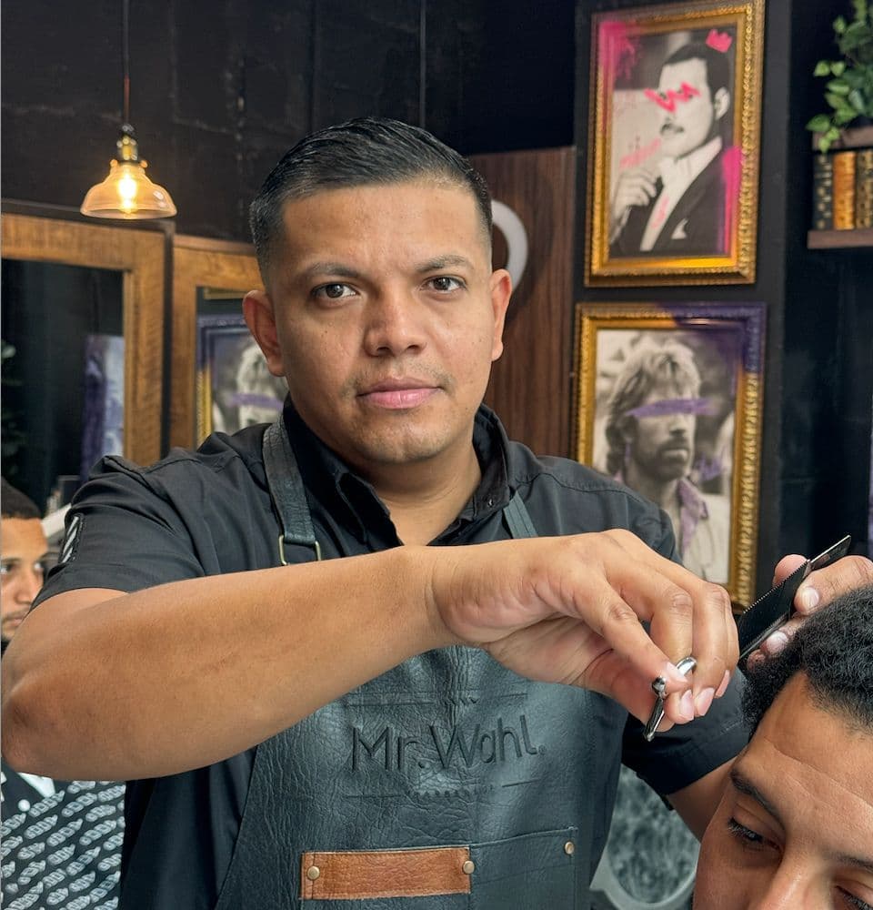 Nestor R. — barber at Mr. Wahl Barbershop, Miami
